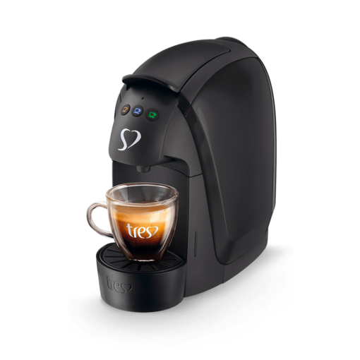 Cafeteira Espresso Luna + 120 Cápsulas – TRES 3 Corações