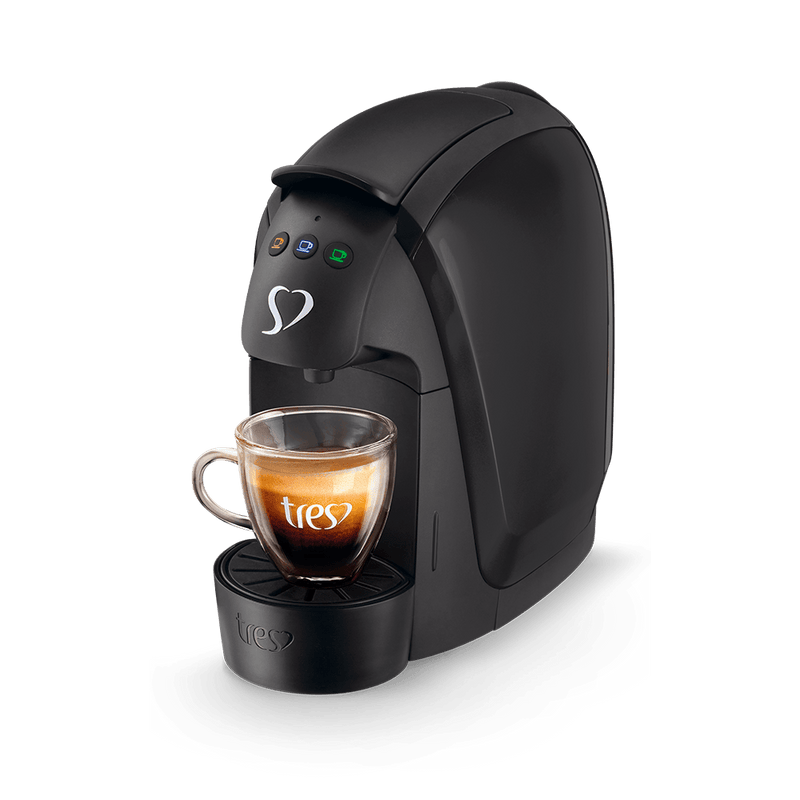 Cafeteira Espresso Luna + 120 Cápsulas – TRES 3 Corações