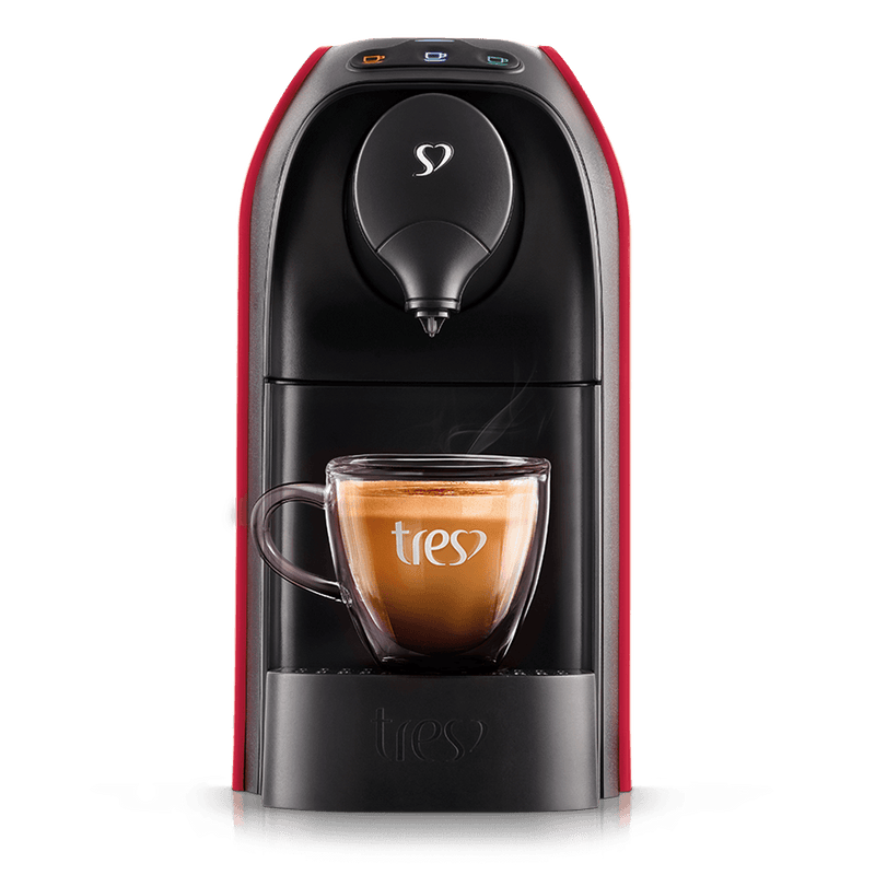 Cafeteira Espresso Passione Vermelha Automática –  3 Corações