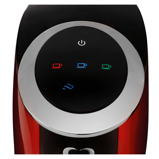 Cafeteira Espresso Touch Vermelha Automática + 120 Cápsulas